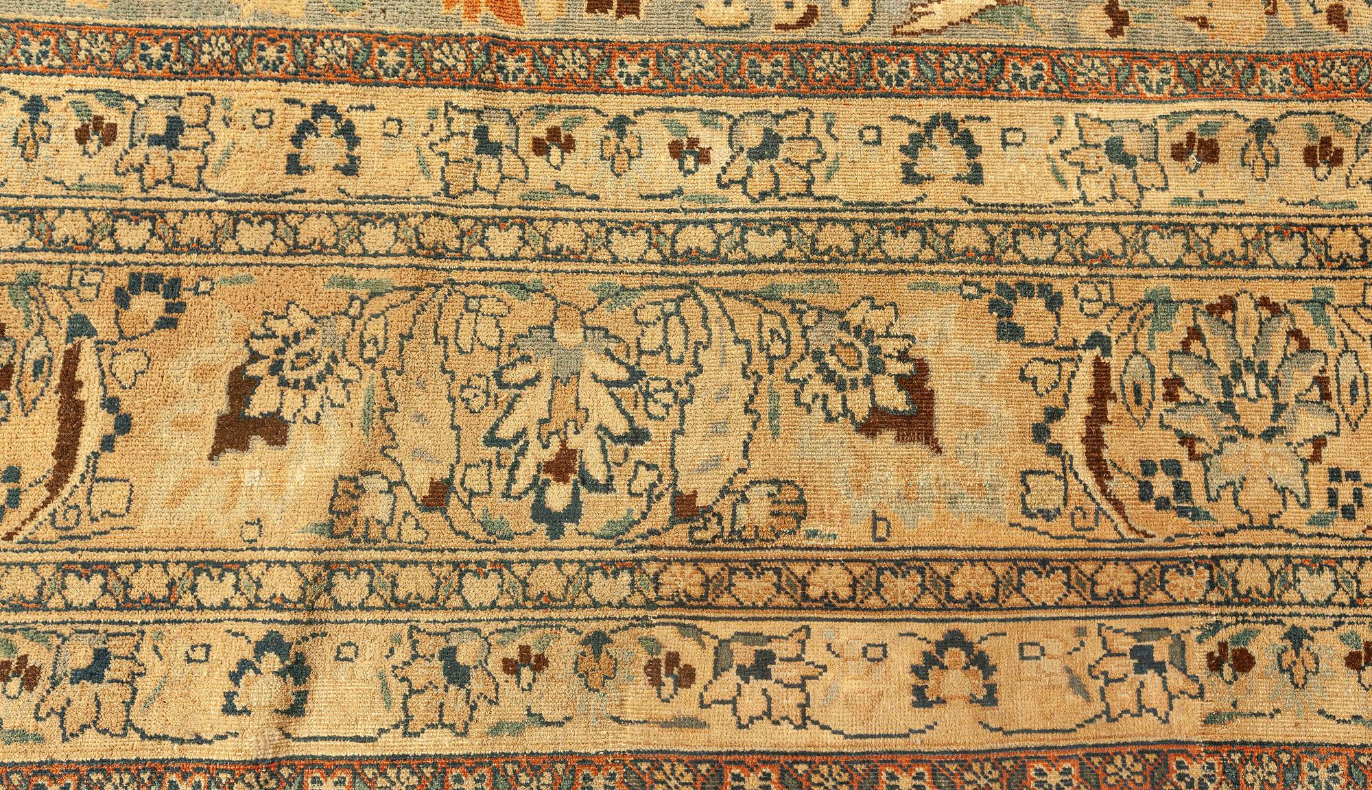 20ième siècle Tapis persan Khorassan botanique fait à la main Doris Leslie Blau début du 20e siècle en vente