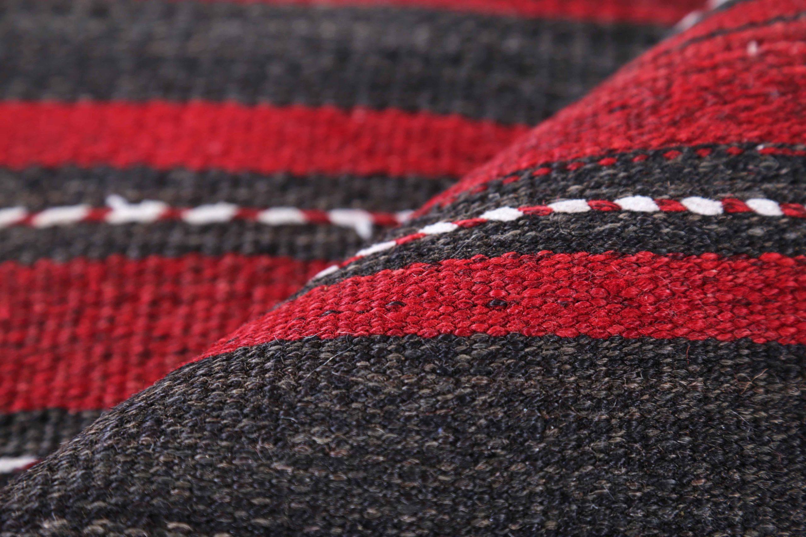 Persische Kelim-Teppiche um 1910 - Wolle Schwarz Rot Design - 91491 (20. Jahrhundert) im Angebot