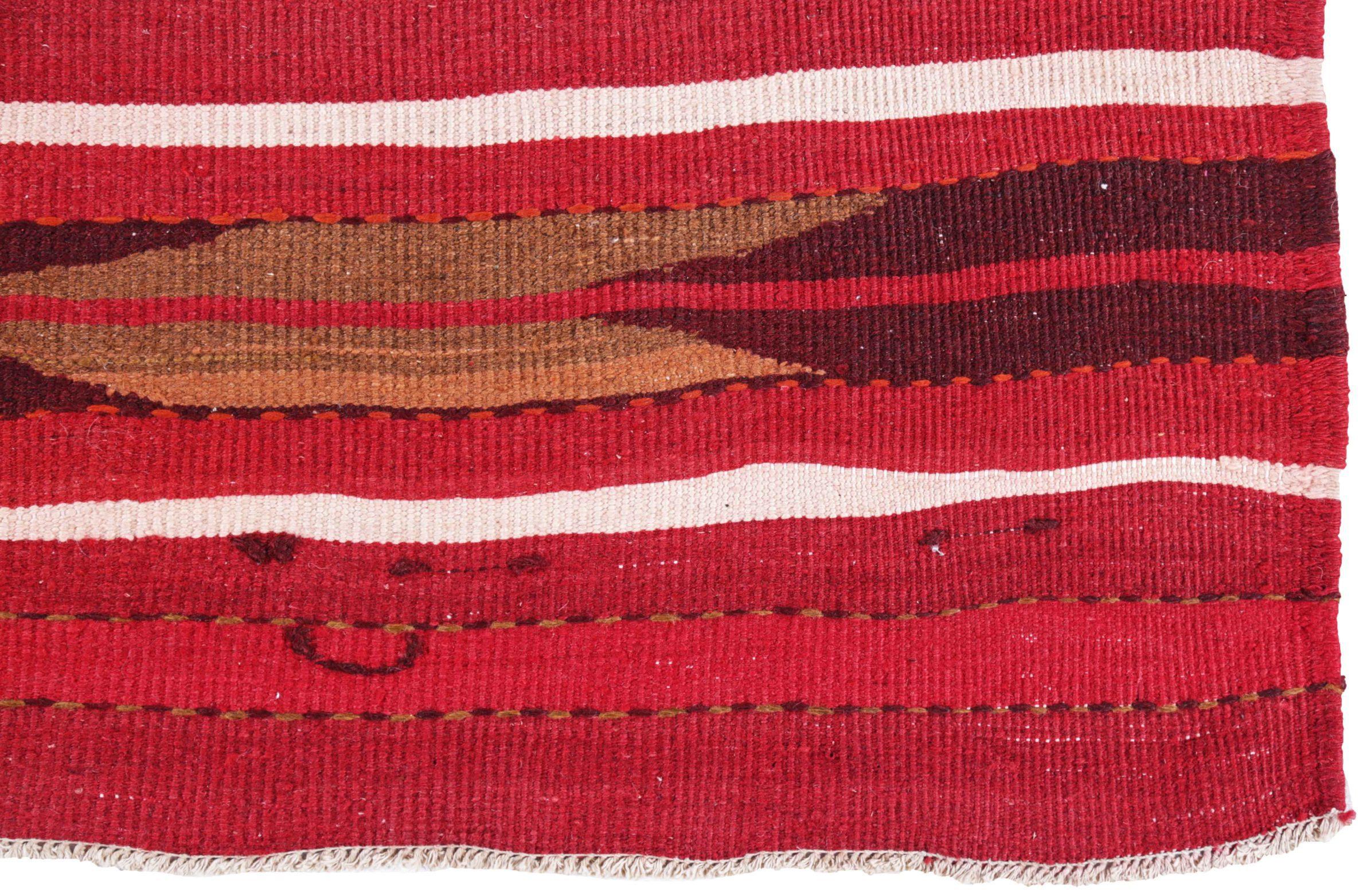 Persische Kelim-Teppiche um 1910 - Wolle Blau Elfenbein Rot Design - 91139 (20. Jahrhundert) im Angebot