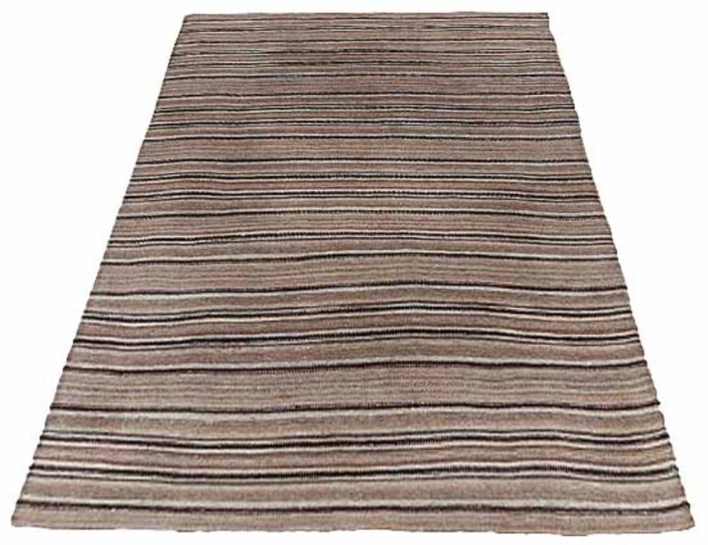 Discover the elegance of Persian Kilim featuring Area Rugs in Circa 1910. Designed with Wool and BrownIvory, this exclusive design is perfect for enhancing your space.