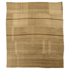 Rug & Kilim Kilim Circa 1910 - Laine Brown Ivoire Taupe 74183