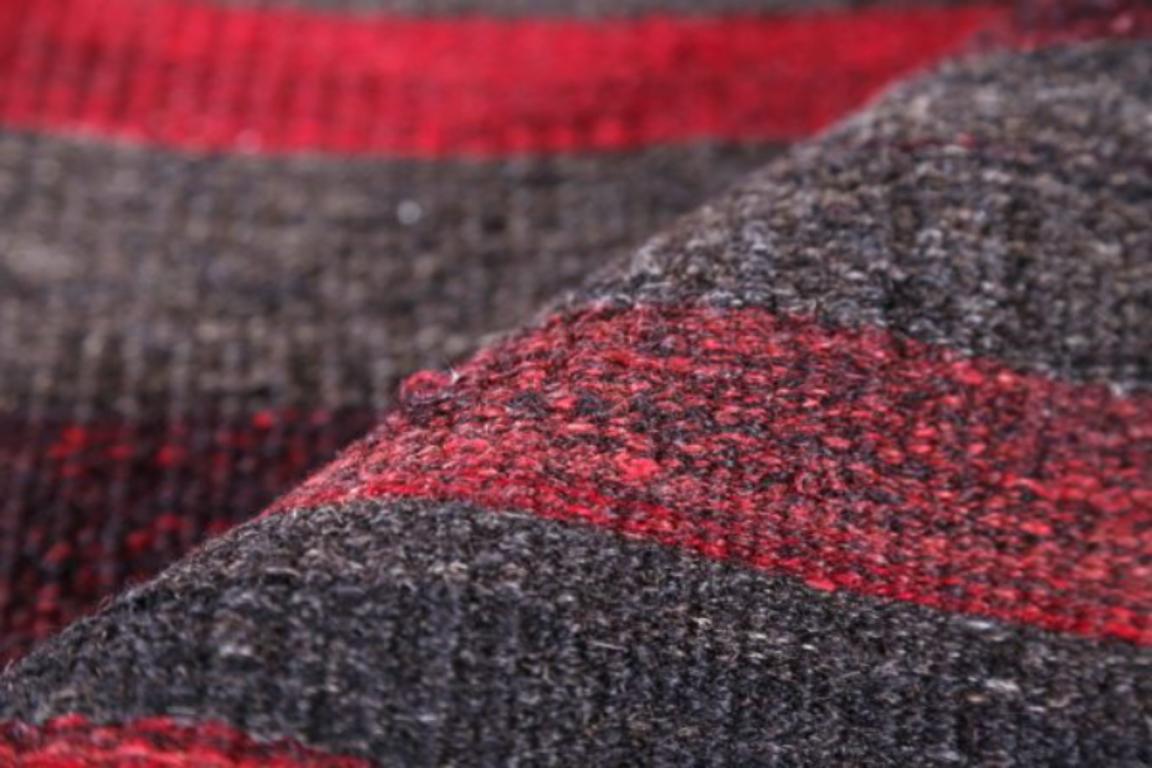 Persische Kelim-Teppiche um 1910 - Wolle Grau Rot Design - 91544 (20. Jahrhundert) im Angebot