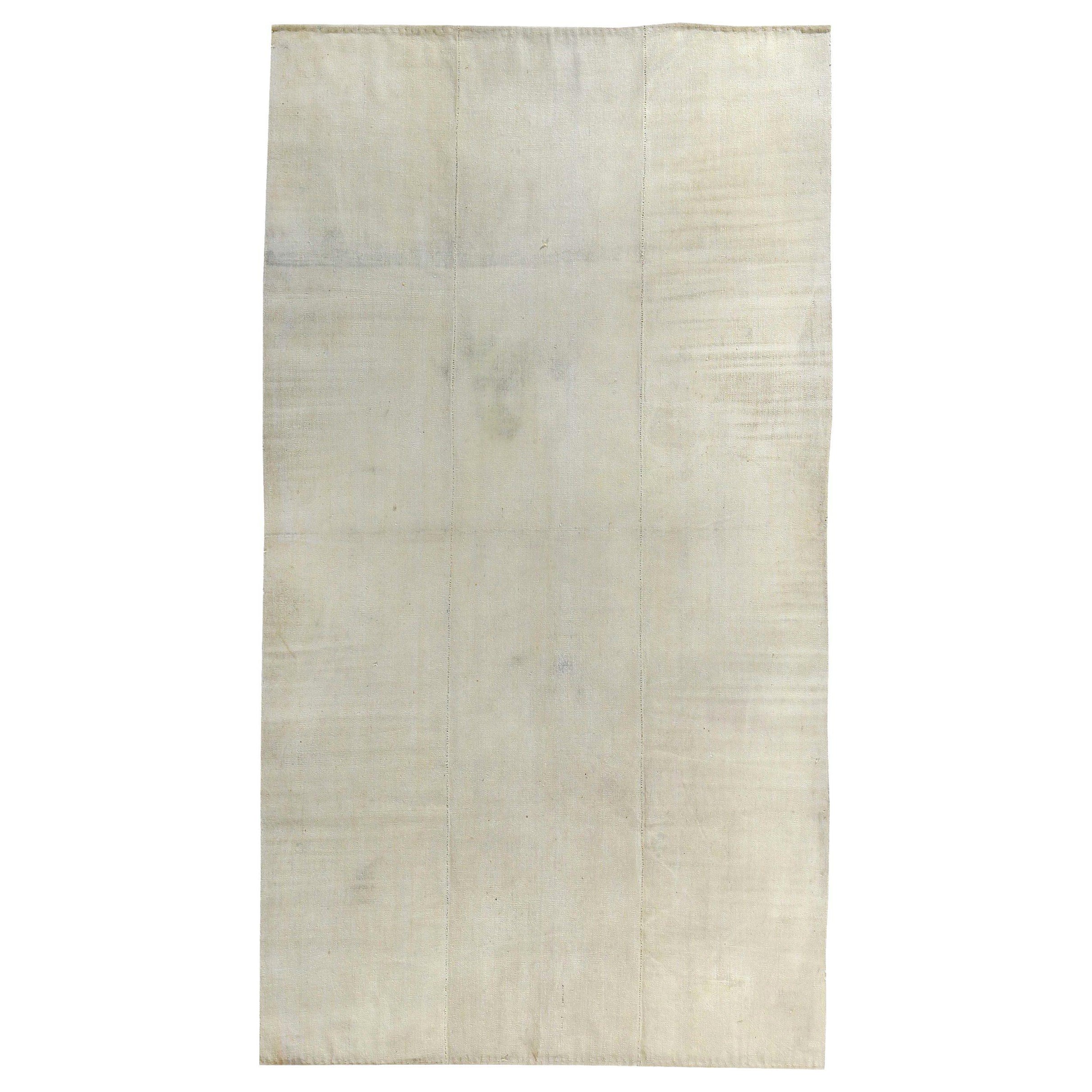 Tapis persans Kilim datant d'environ 1910 - motif ivoire en laine - 89341