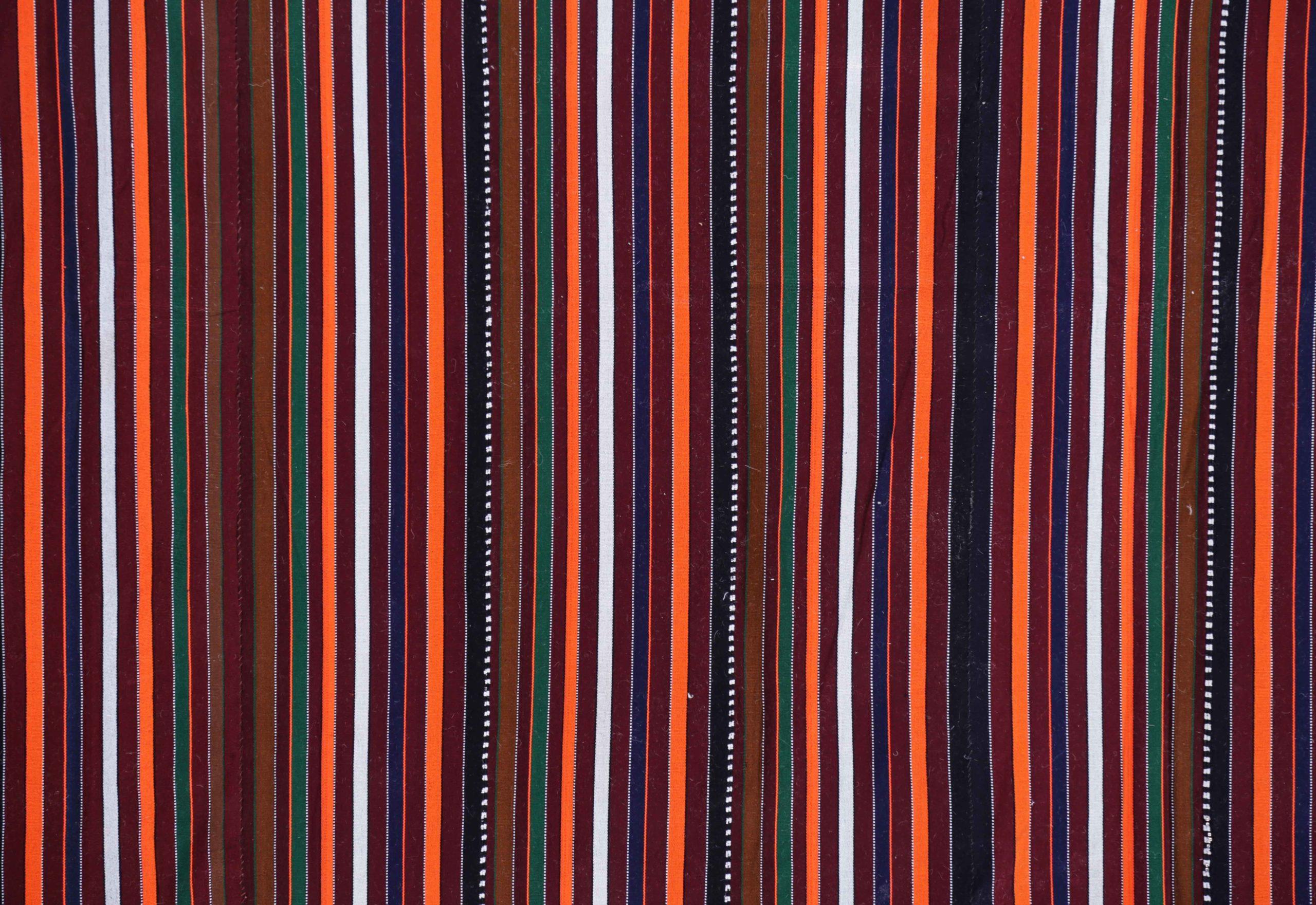 Alfombras Persas Kilim Circa 1910 - Lana Marfil Azul Marino Naranja Diseño - 91443 siglo XX en venta