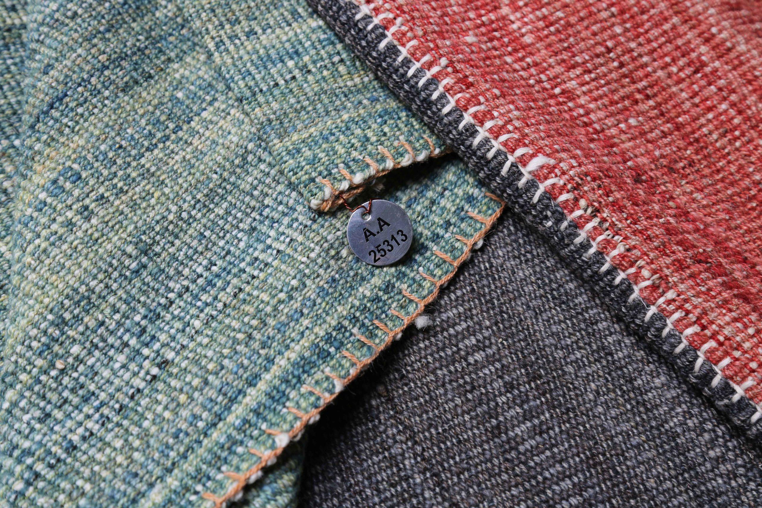 Tapis Kilim Persan Circa 1990 - Laine Brown Green Red Design - 89040 Excellent état - En vente à Dallas, TX