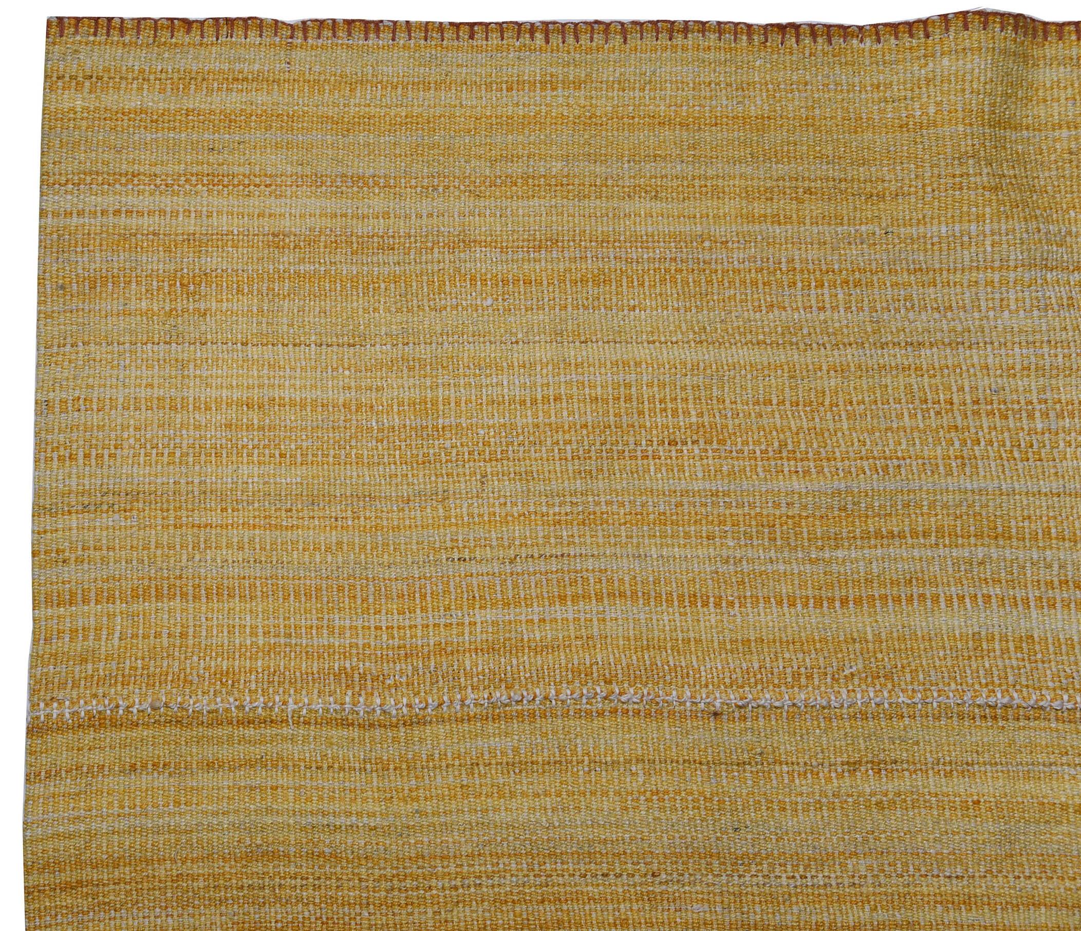 Tappeto persiano Rug & Kilim Circa 1990 - Disegno giallo in lana - 88946 In condizioni ottime in vendita a Dallas, TX