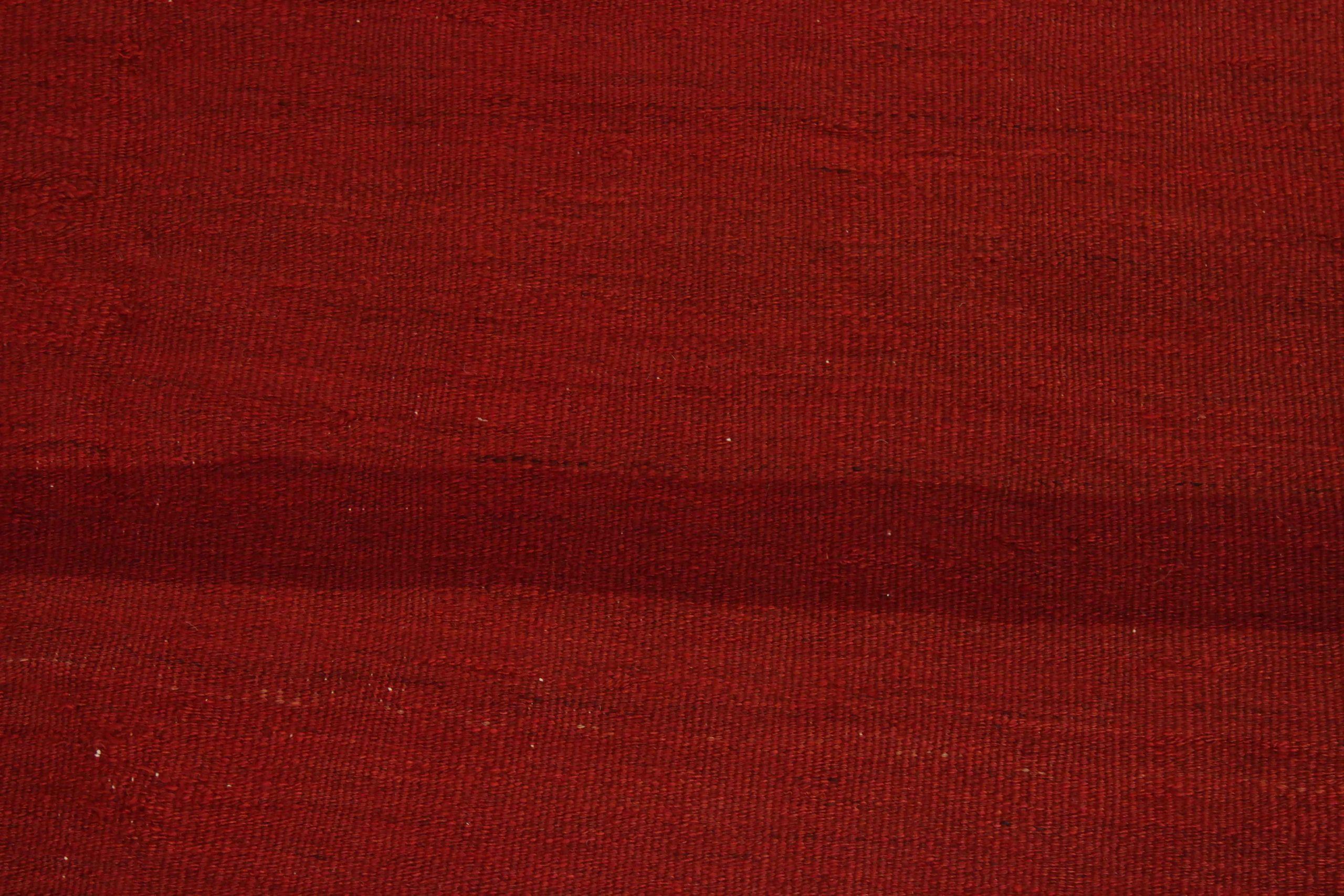 Tappeti persiani Kilim - Lana, nero, rosso - 88810 In condizioni ottime in vendita a Dallas, TX