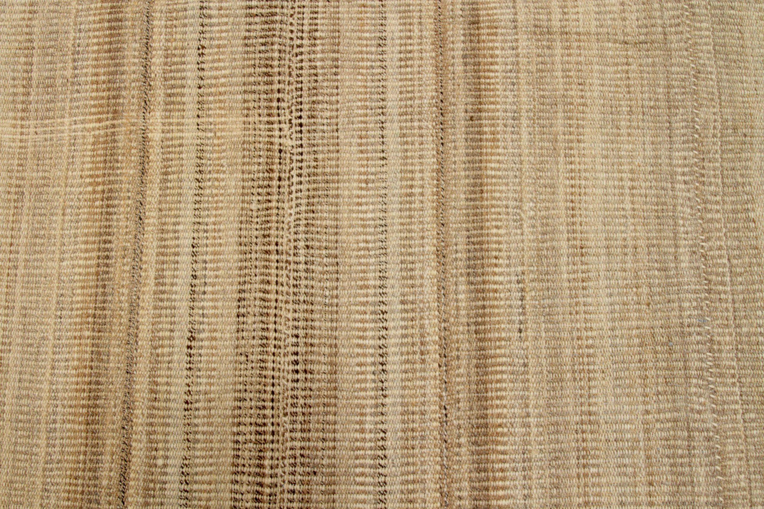 Alfombras Persas Kilim - Lana Marrón Diseño Marfil - 88391 siglo XX en venta