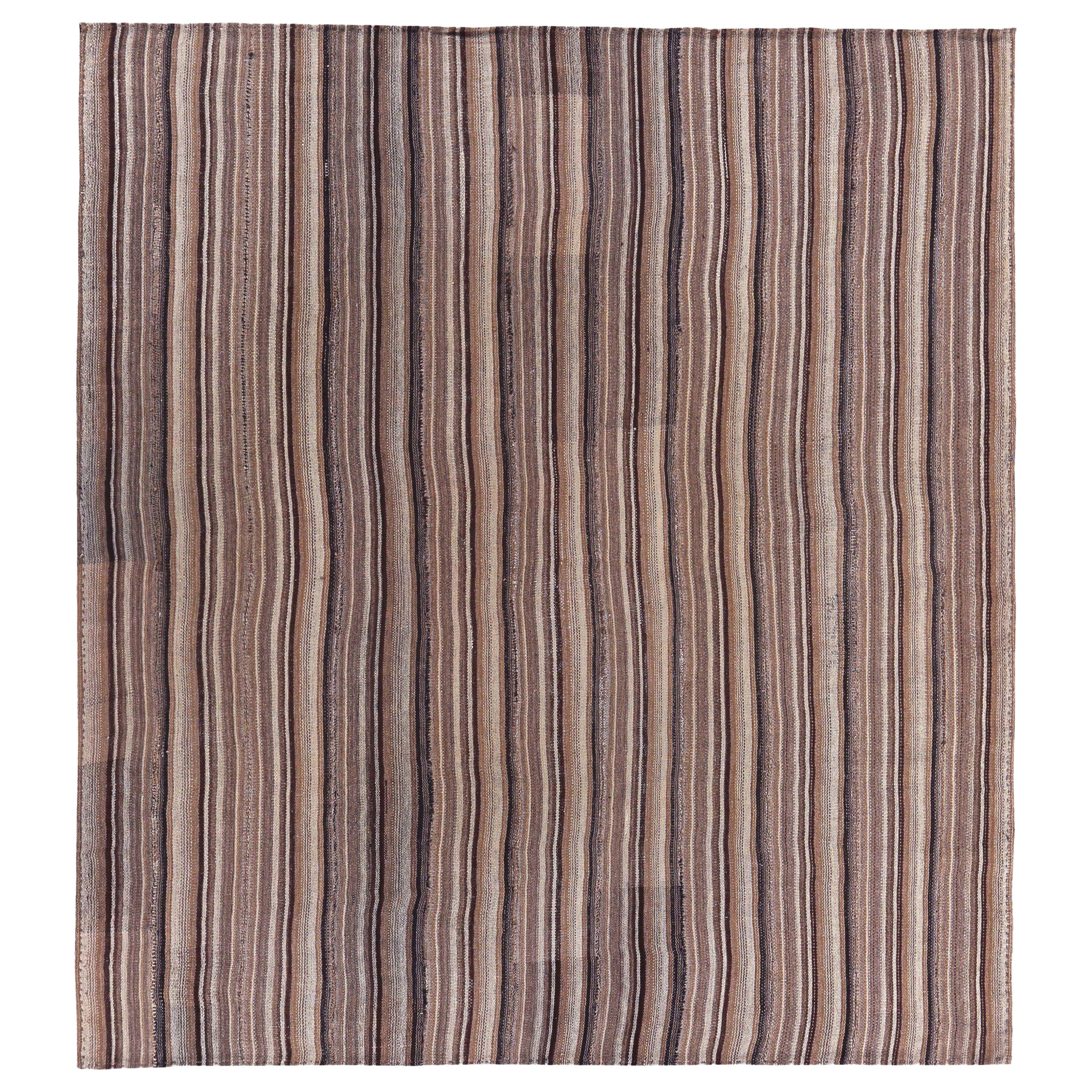 Rug & Kilim Kilim - Laine Brown Design/One - 89522