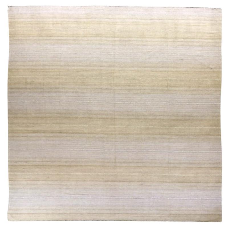 Persian Kilim Area Rugs - Wool Ivory Yellow Design - 88231