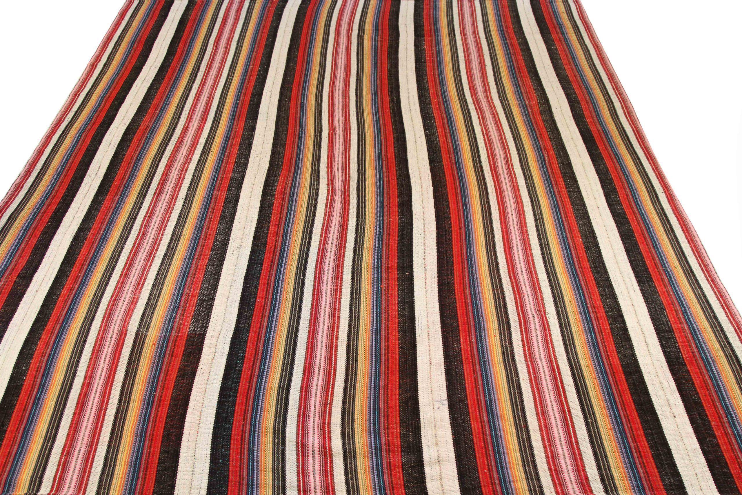 Discover the elegance of Persian Kilim featuring beautiful craftsmanship in Circa 1990. Designed with meticulous attention to detail, this exclusive design is perfect for enhancing your space.