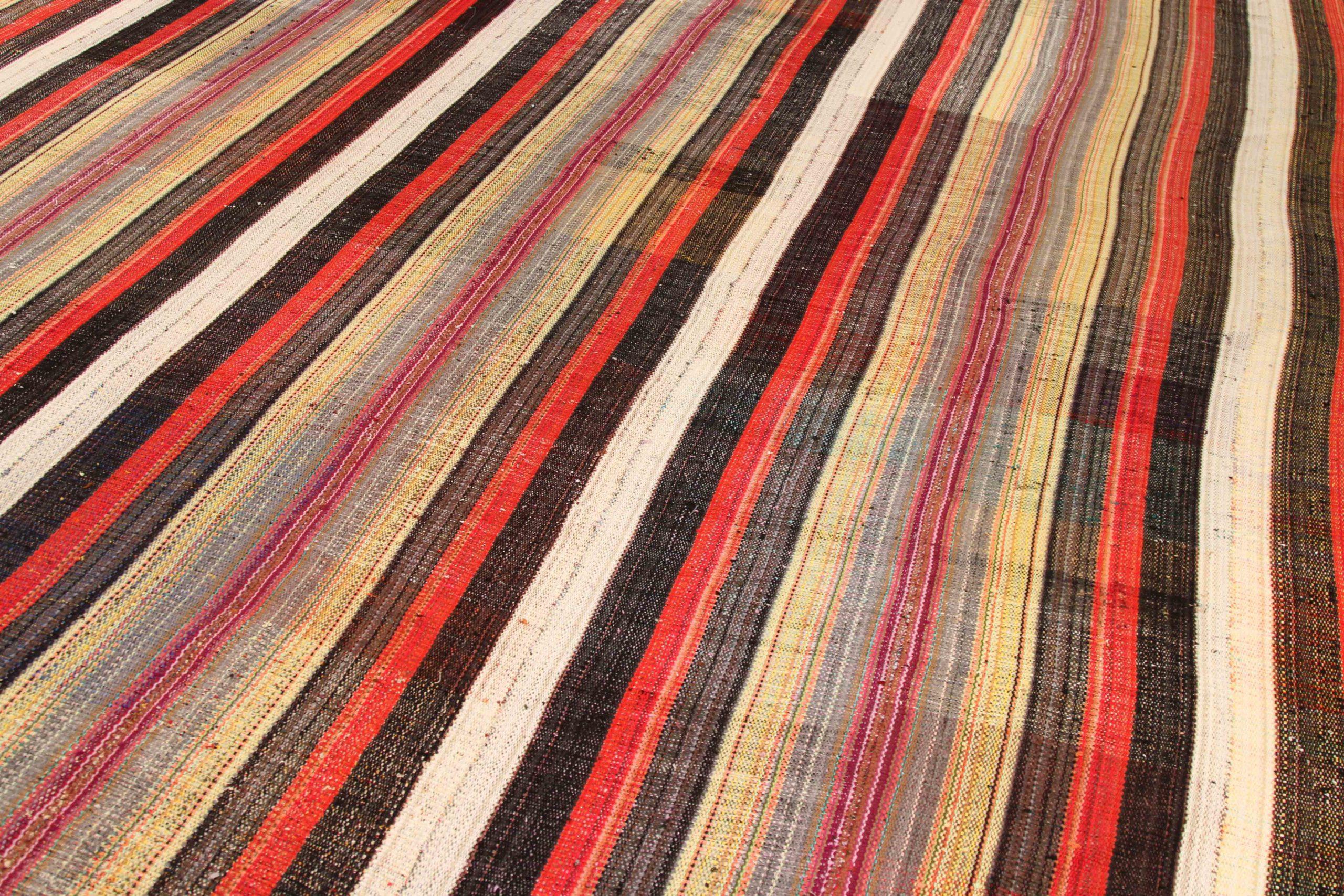 Asiatico Kilim persiano del 1990 - 70395 in vendita