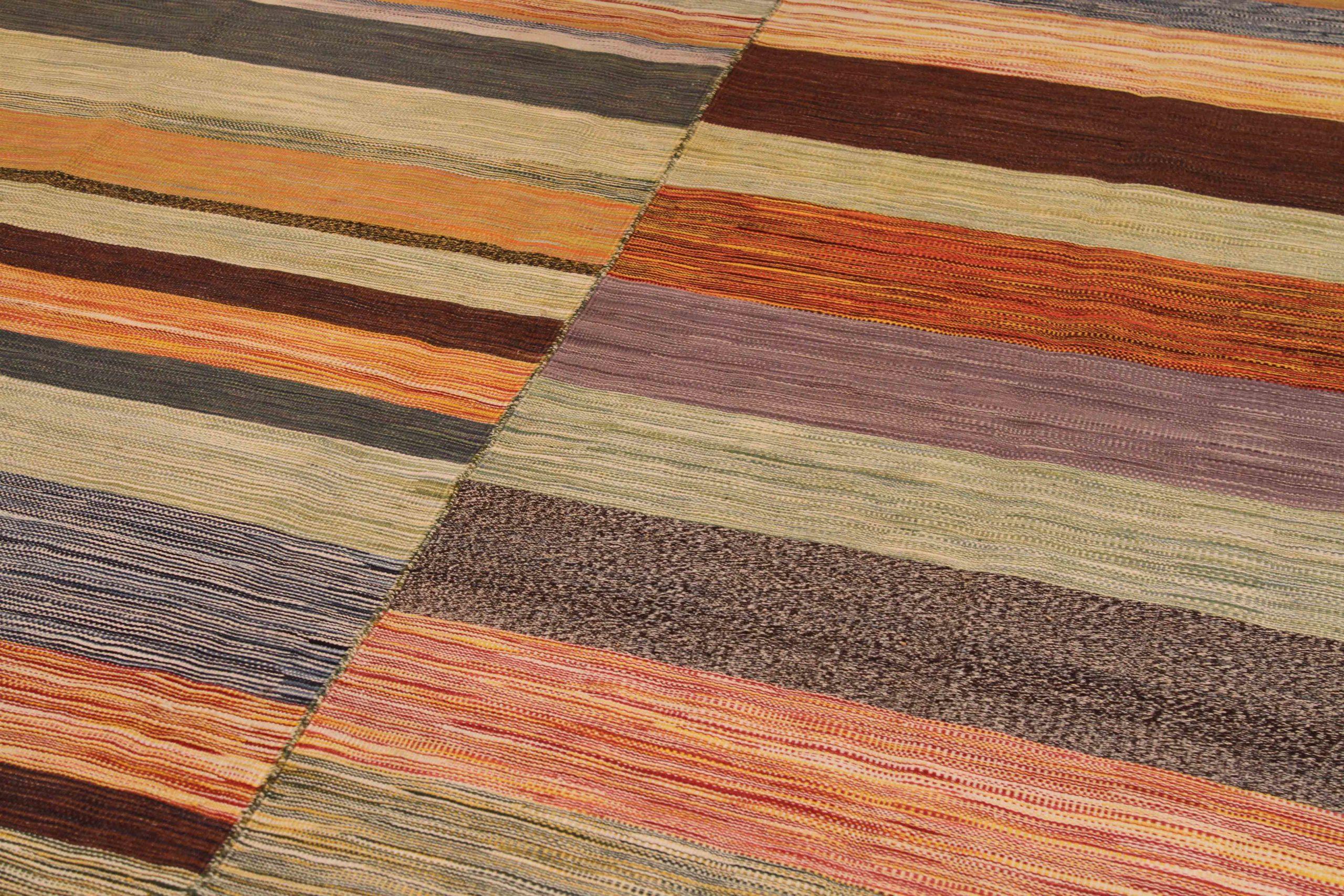 Asiatique Kilim persan - 70139 en vente