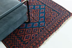 Persian Kilim Kordi Design Flat Weave Rug 55403