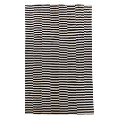 Tappeto persiano Rug & Kilim di dimensioni eccessive, circa 1990 - Lana, design bianco e nero - 89323