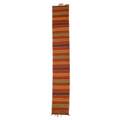 Persian Kilim Runner Rug - 65127