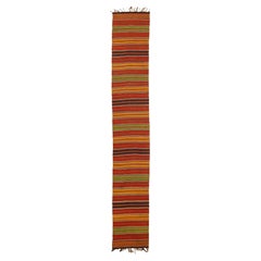 Persian Kilim Runner Rug - 65128