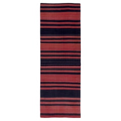 Rug & Kilim persiano del 1910 - Lana, nero, rosa, rosso - 91449