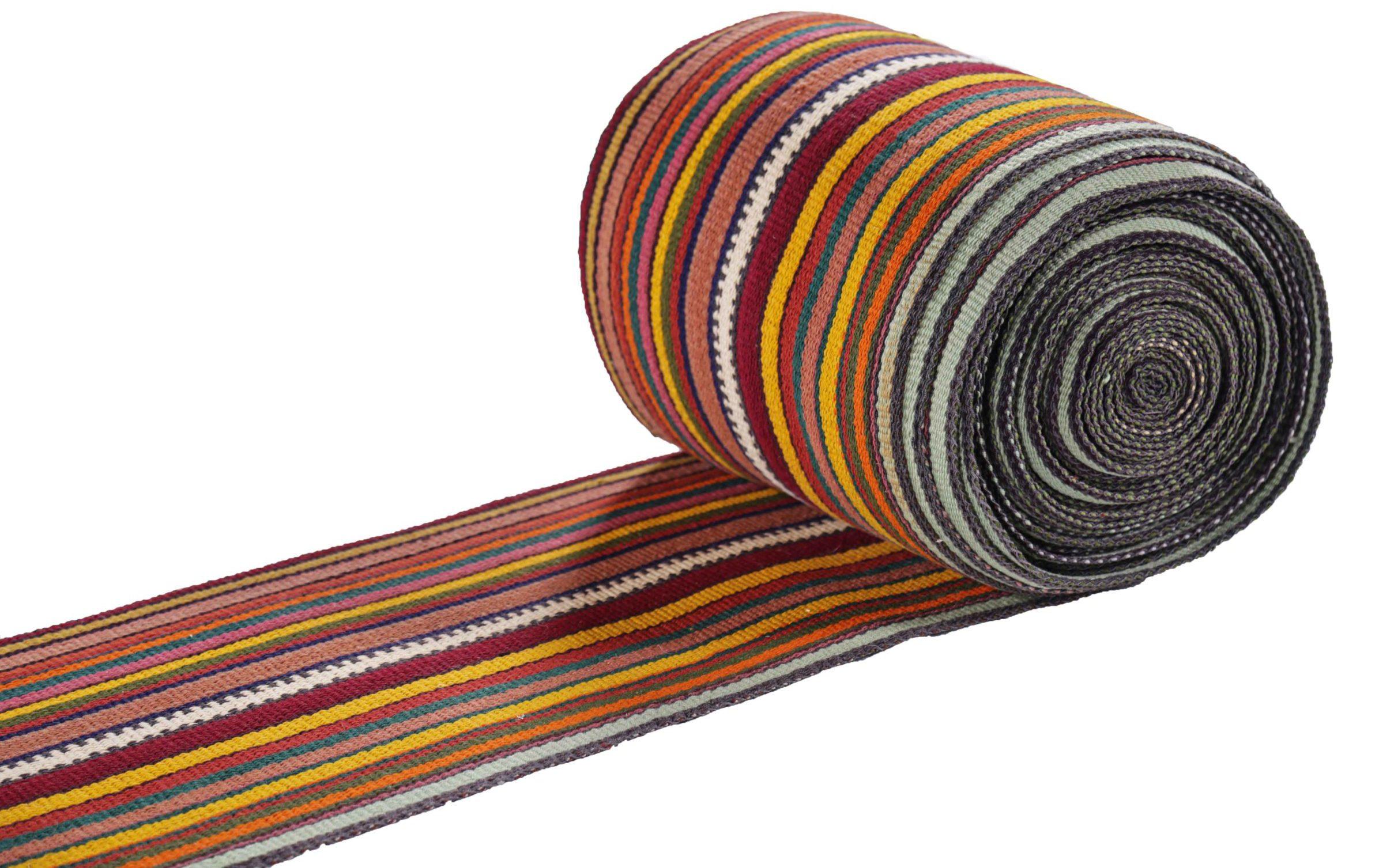 Persian Kilim Runner Rug Circa 1910 - Wool Blue Green Orange Pink Red - 91560 In Excellent Condition For Sale In Dallas, TX