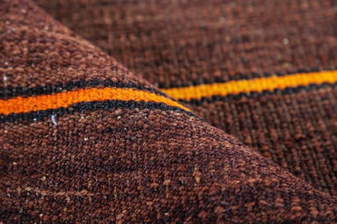 XX secolo Rug & Kilim persiano del 1910 - Lana, marrone, arancione, giallo - 91247 in vendita