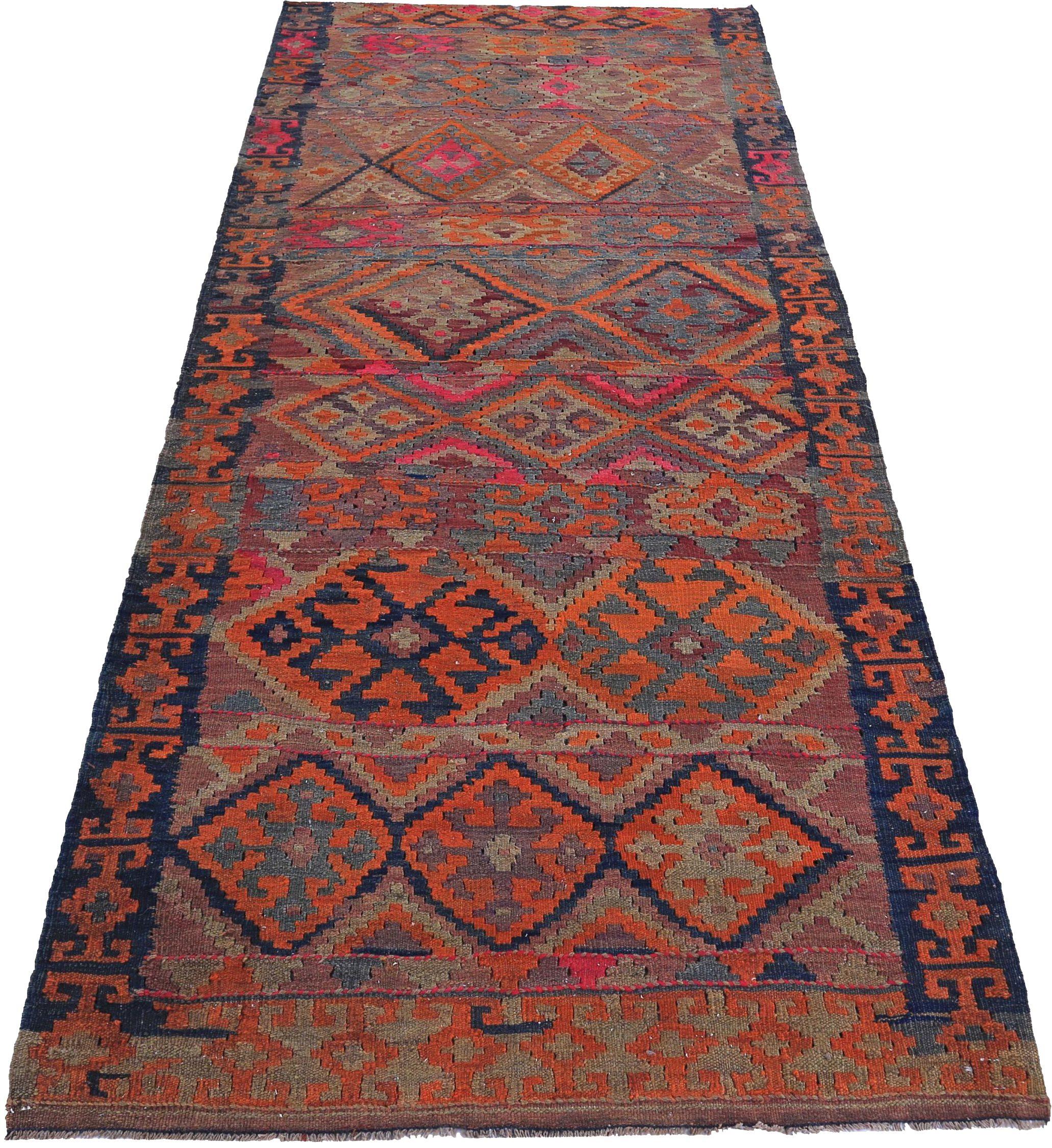 Discover the elegance of Persian Kilim featuring Small Rug in Circa 1880. Designed with Wool and BlueOrangePink, this exclusive design is perfect for enhancing your space.