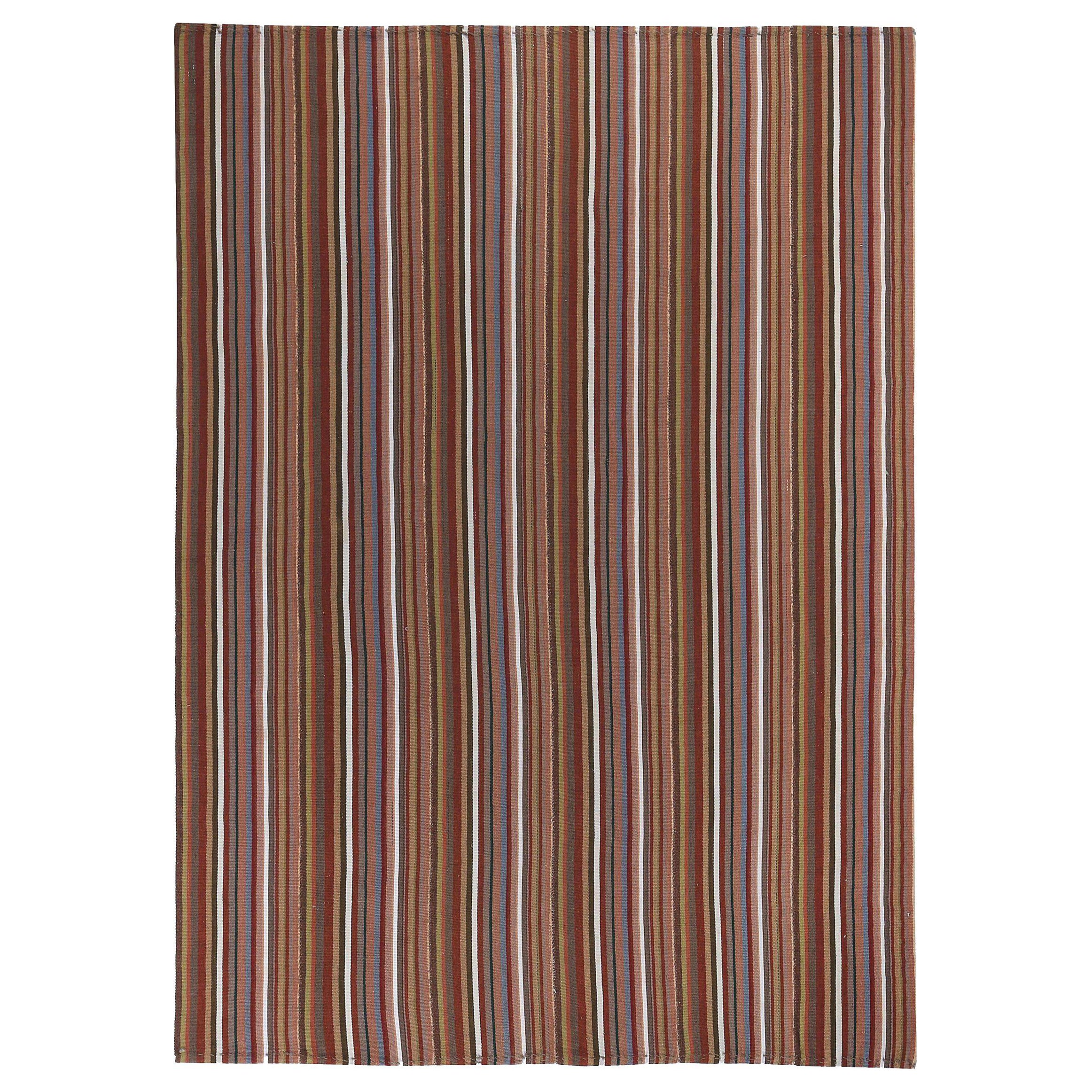 Rug & Kilim persiano del 1910 - Disegno in lana blu avorio rosso - 89196