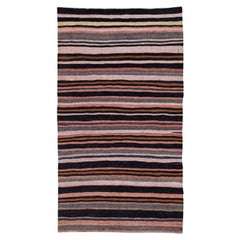 Rug & Kilim Persan Circa 1910 - Laine Brown Ivory Pink Design - 91345
