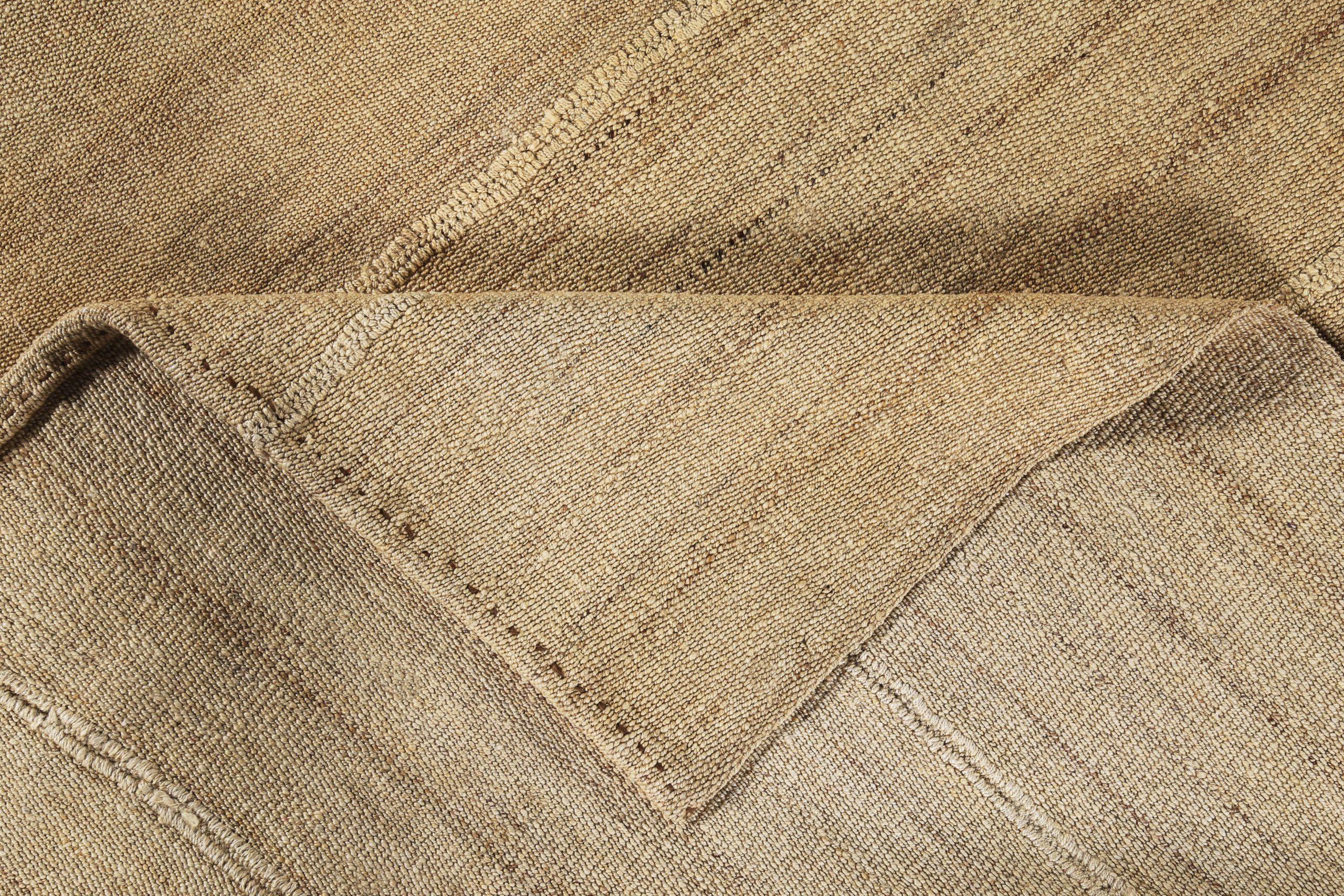 Persischer Kelim-Teppich Circa 1910 - Wolle Taupe Design - 89526 (20. Jahrhundert) im Angebot