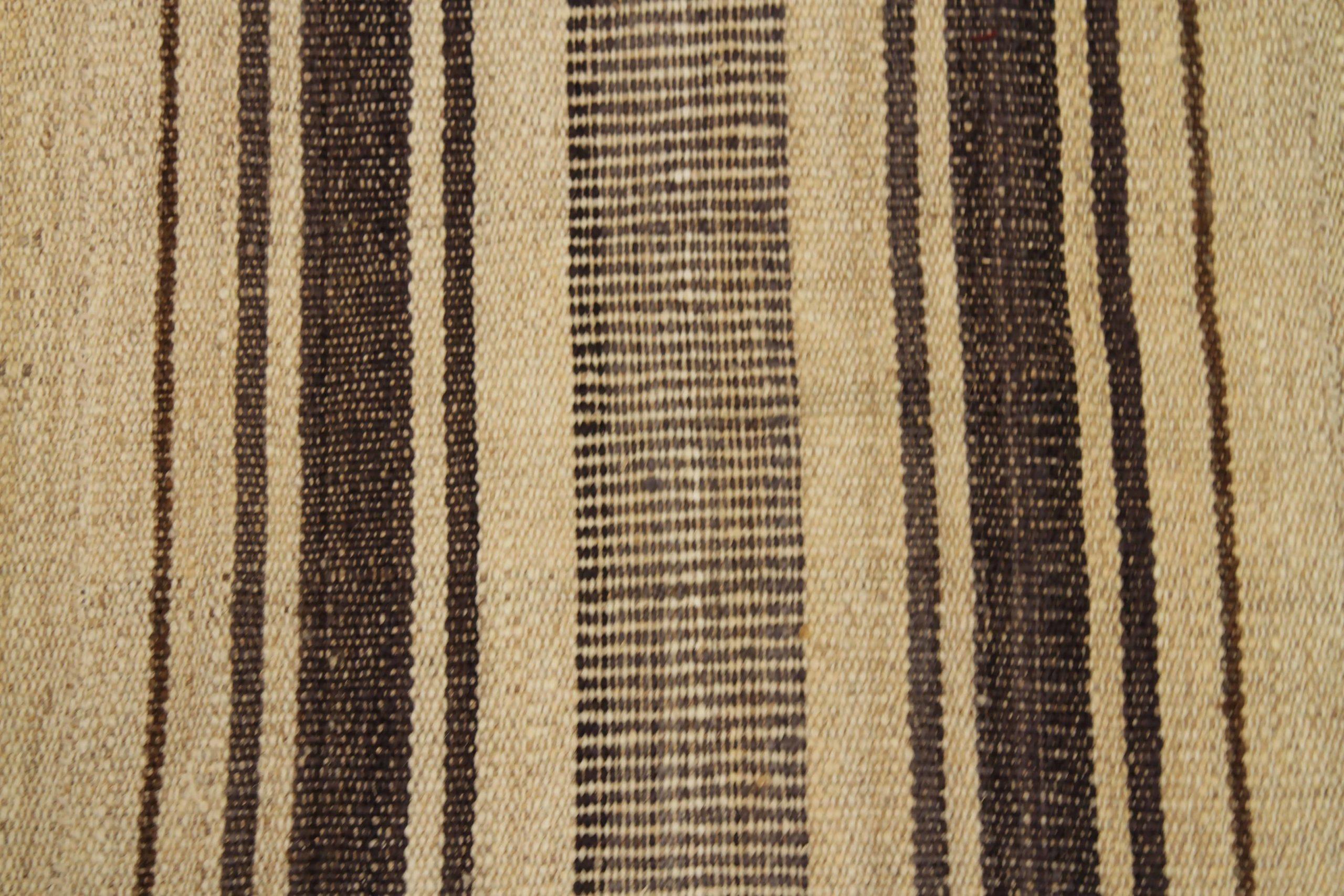 Alfombras Persas Cuadradas Kilim - Lana Marrón Diseño Marfil - 88683 siglo XX en venta