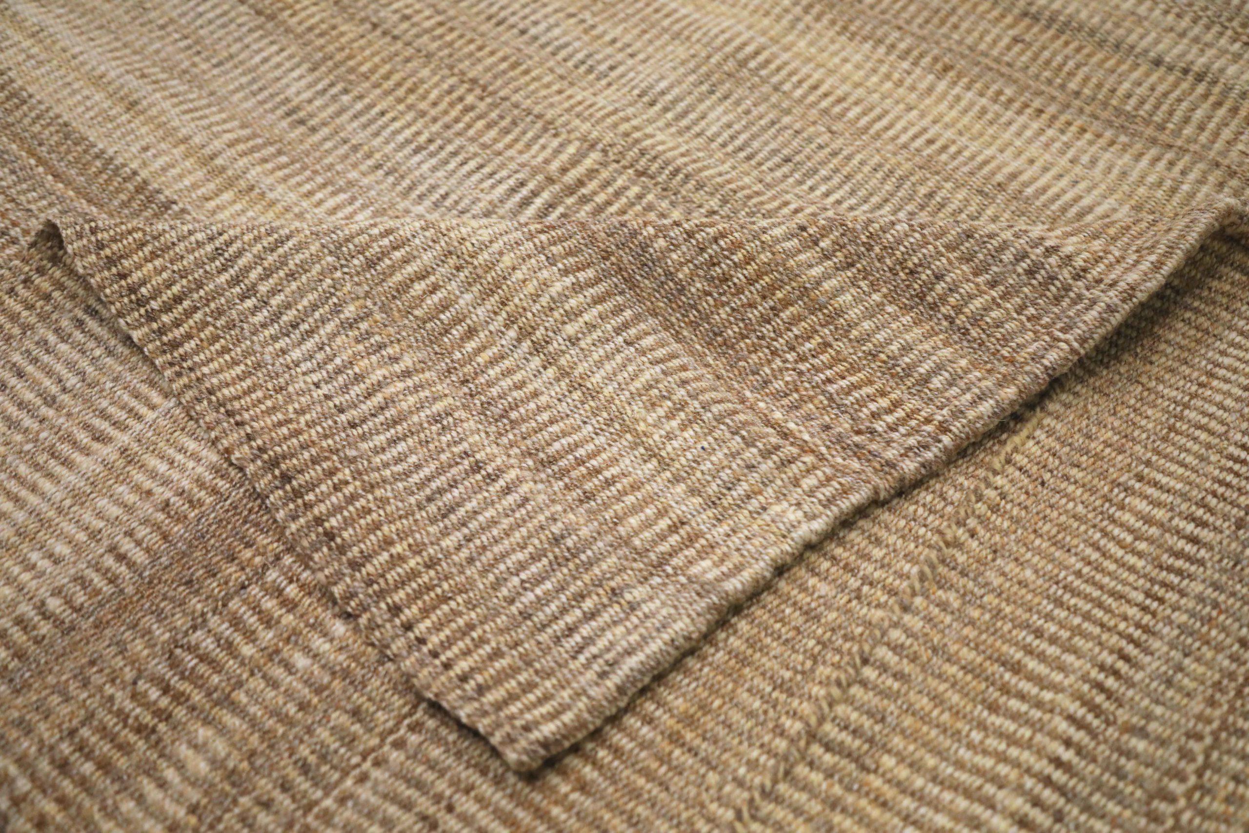 XX secolo Tappeti persiani Kilim quadrati - Lana Marrone Avorio Taupe - 88629 in vendita