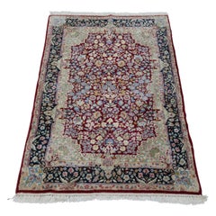 Persian Kirman Oriental Rug, circa 1940