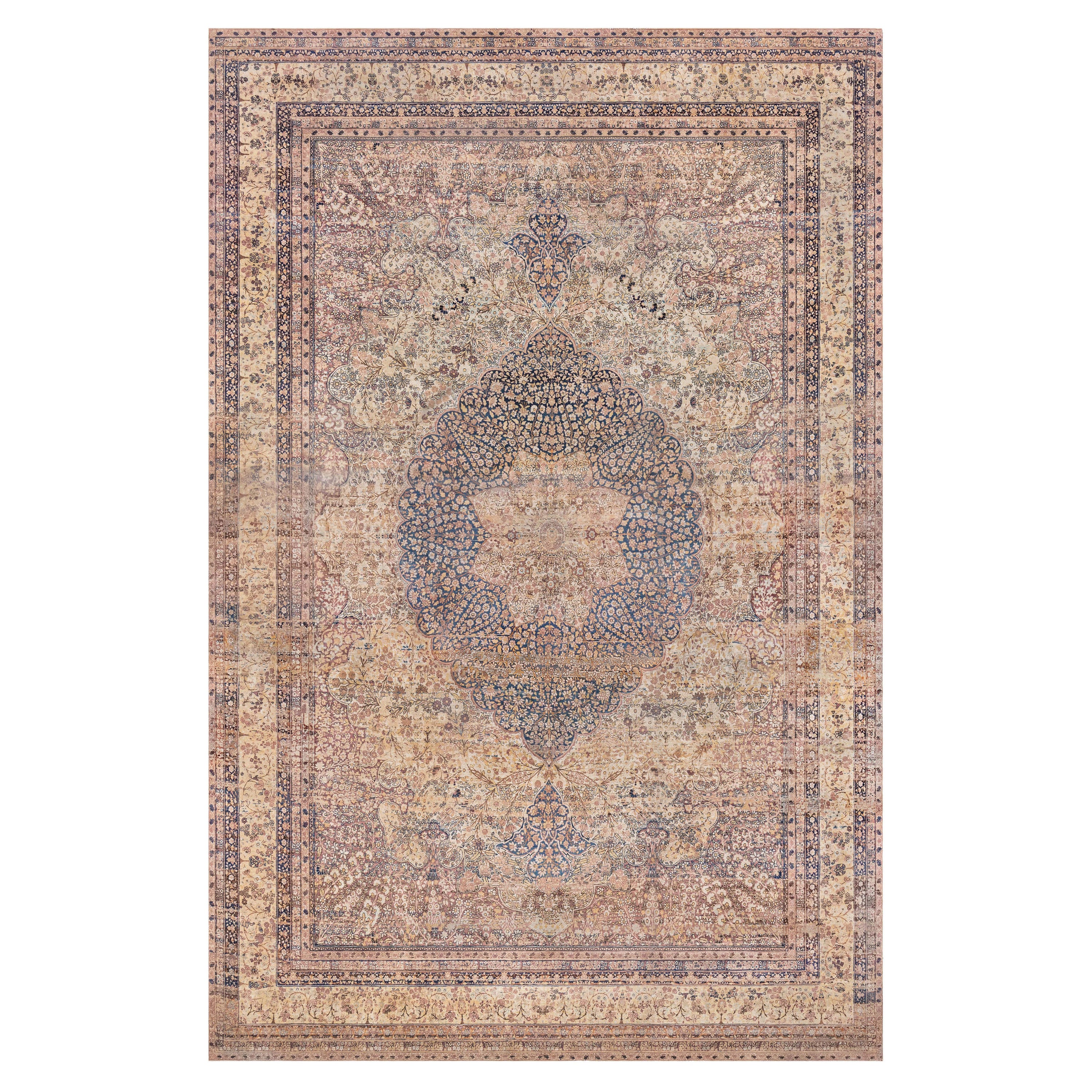Persian Kirman Rug by Doris Leslie Blau For Sale