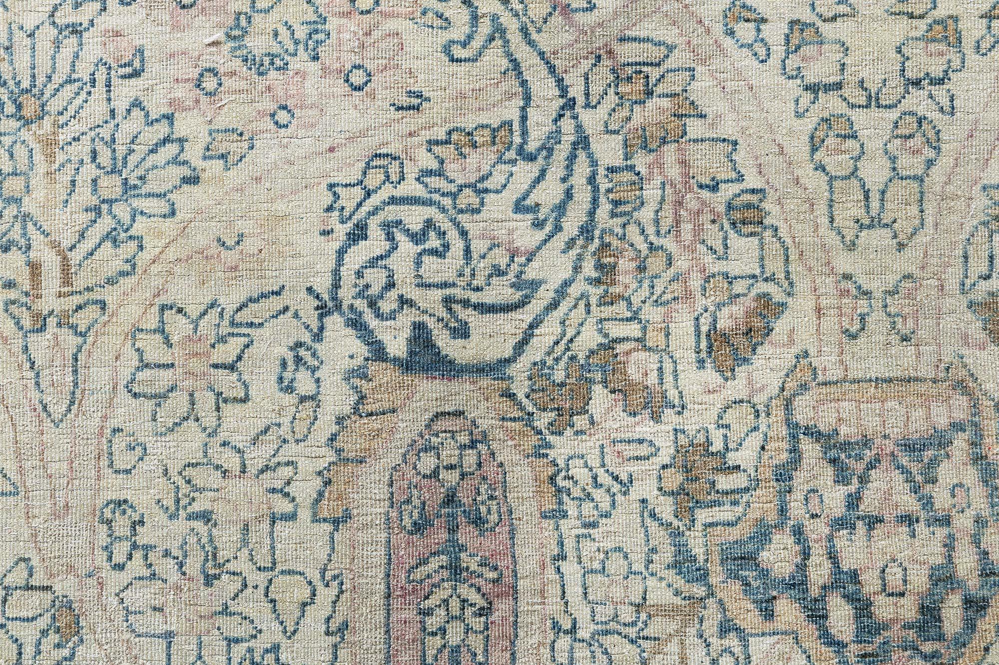 Alfombra Persa Kirman Colección Doris Leslie Blau siglo XX en venta