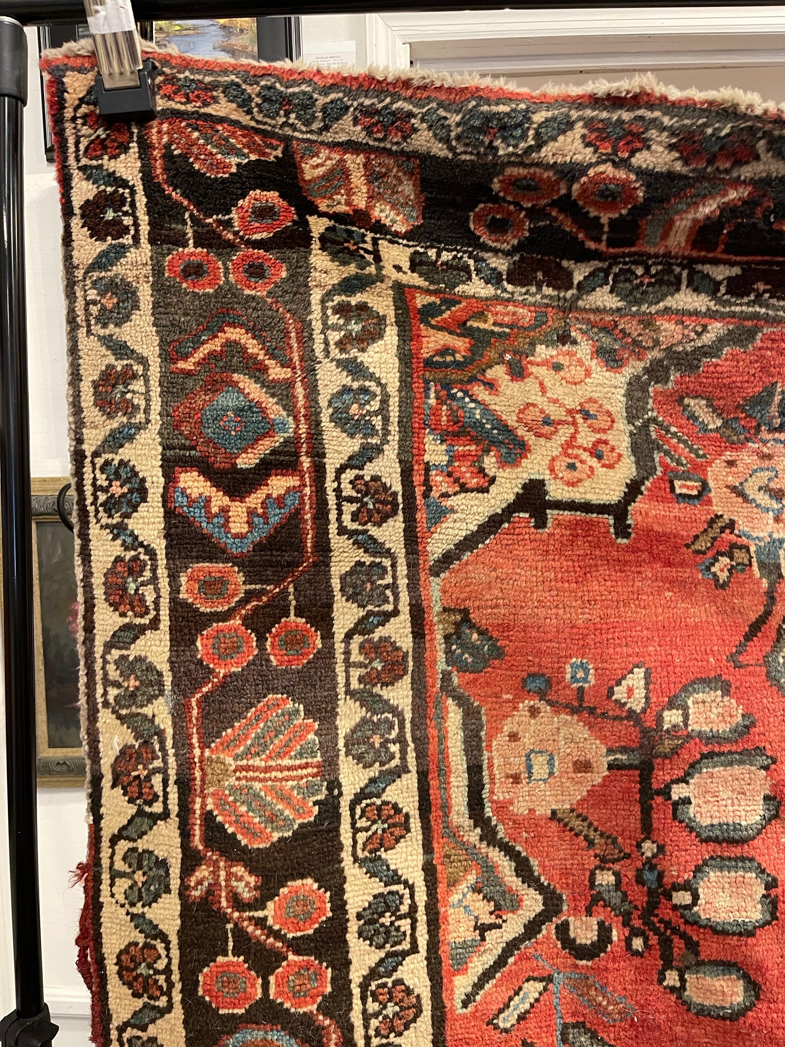 Persischer Kurd-Design-Teppich, frühes 20. Jahrhundert (Wolle) im Angebot