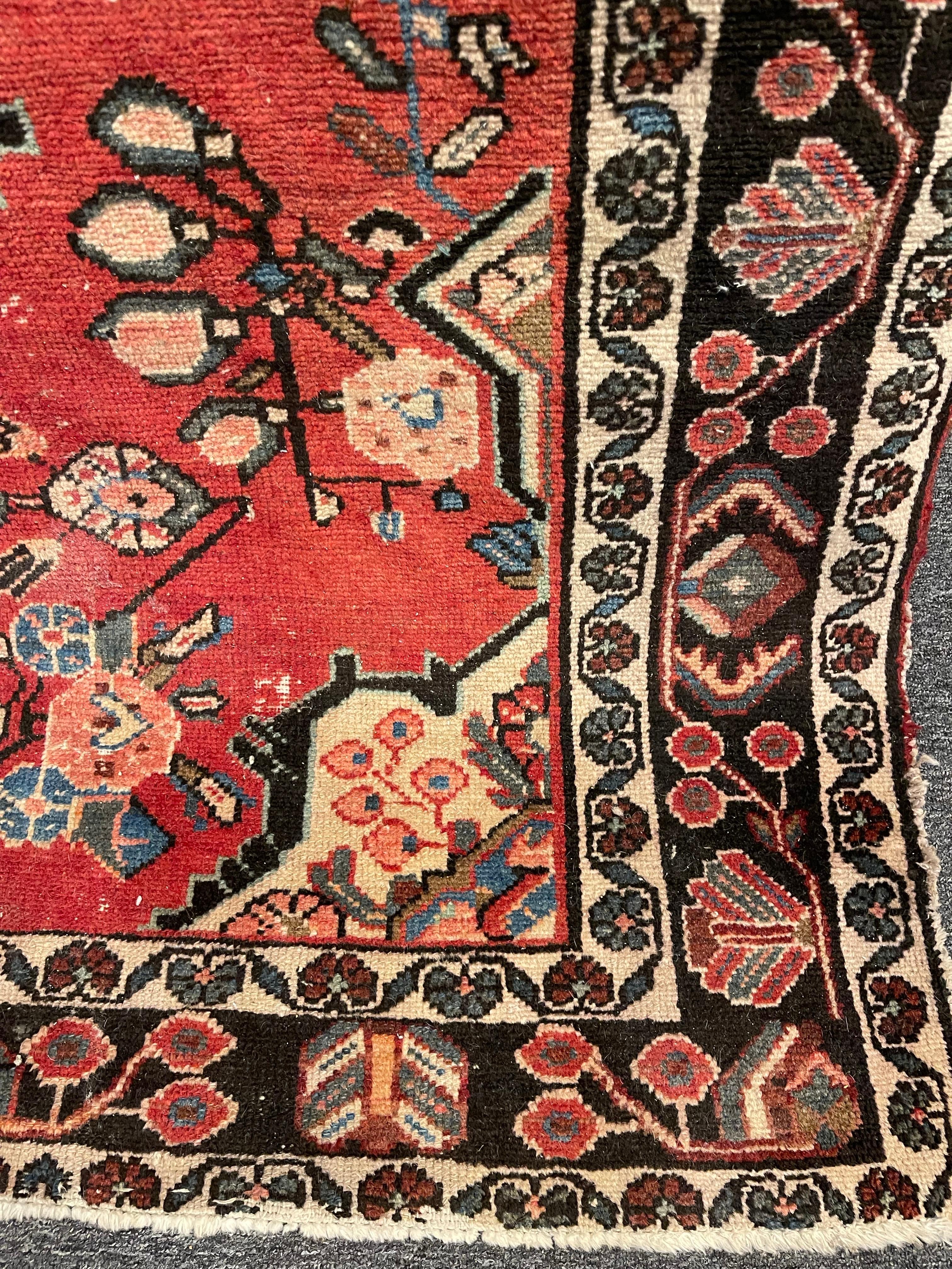 Persischer Kurd-Design-Teppich, frühes 20. Jahrhundert im Angebot 3