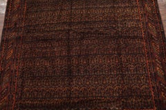 Persian Kurdish Paisley Area Rug, circa 1940