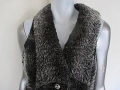 Persian Lamb Sleeveless Fur Vest