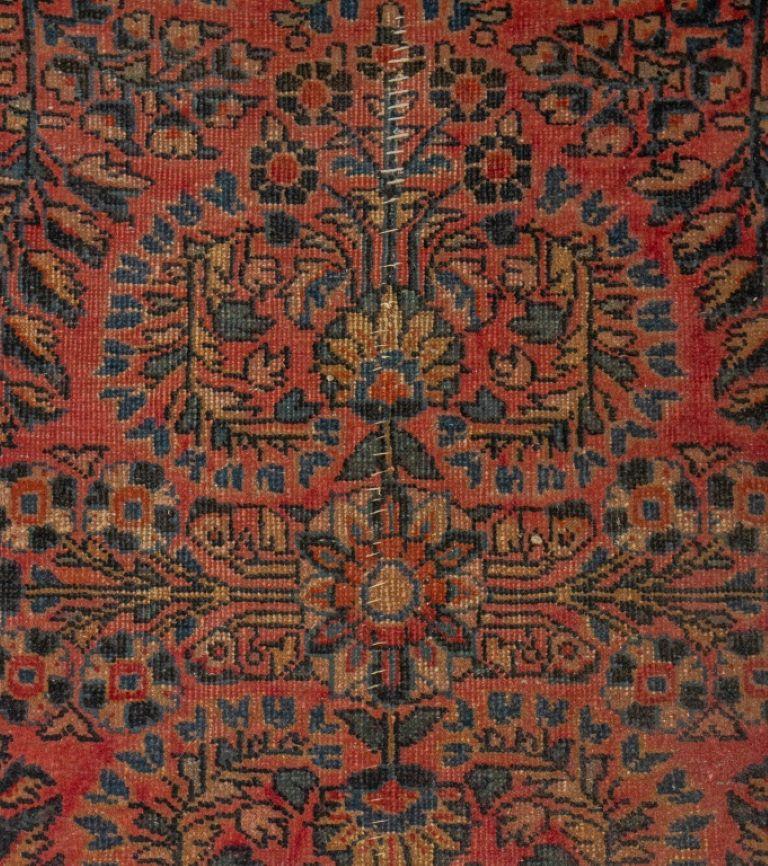 20th Century Persian Lilihan Rug 3.5' x 2' For Sale
