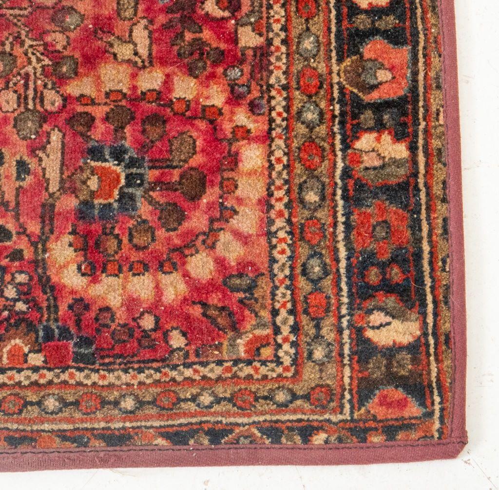 Persian Lilihan Rug, hand knotted wool, likely circa 1900.

Dealer: S138XX