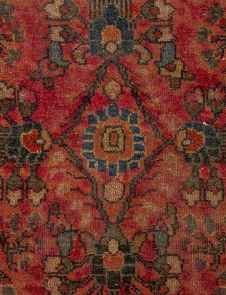 Wool Persian Lilihan Rug 3.7' x 2' For Sale