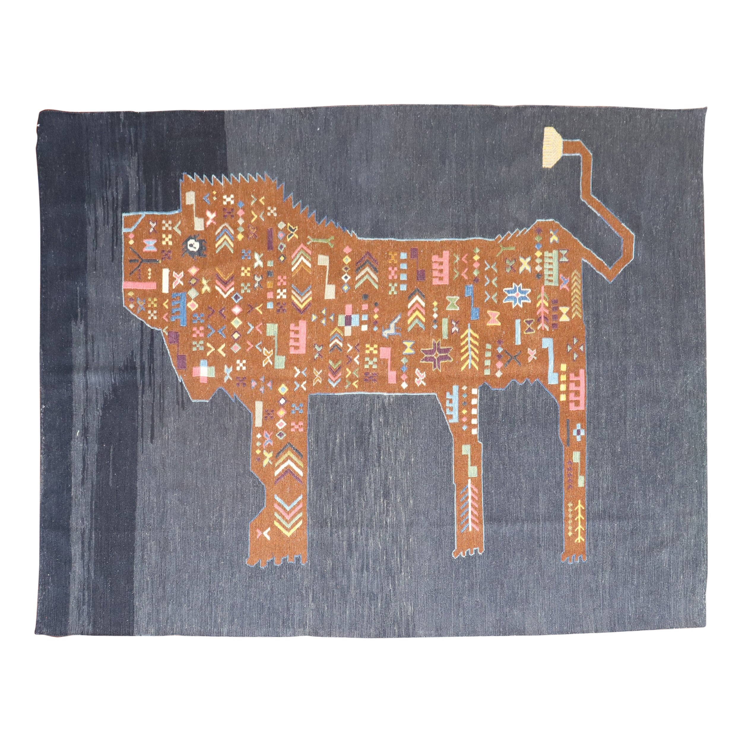 Persian Lion Kilim