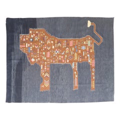 Kilim de león persa