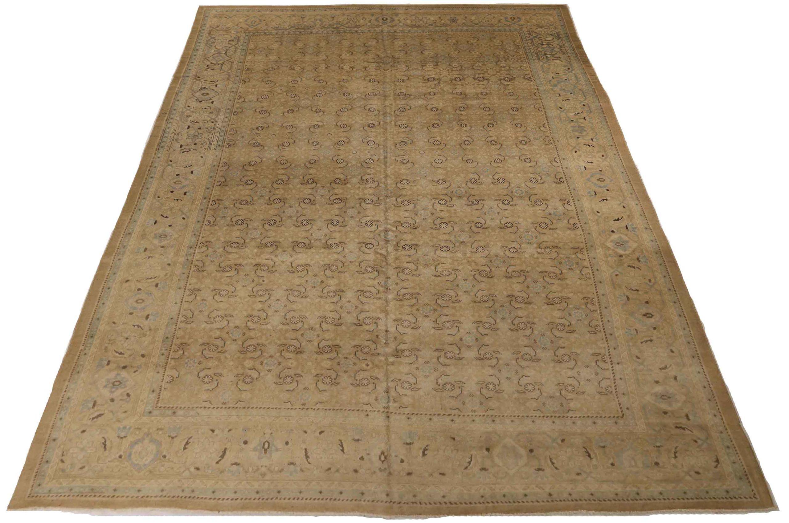 Discover the elegance of Persian Mahal featuring Area Rug (Round) in Circa 1880. Designed with Wool and BrownTaupe, this exclusive design is perfect for enhancing your space.