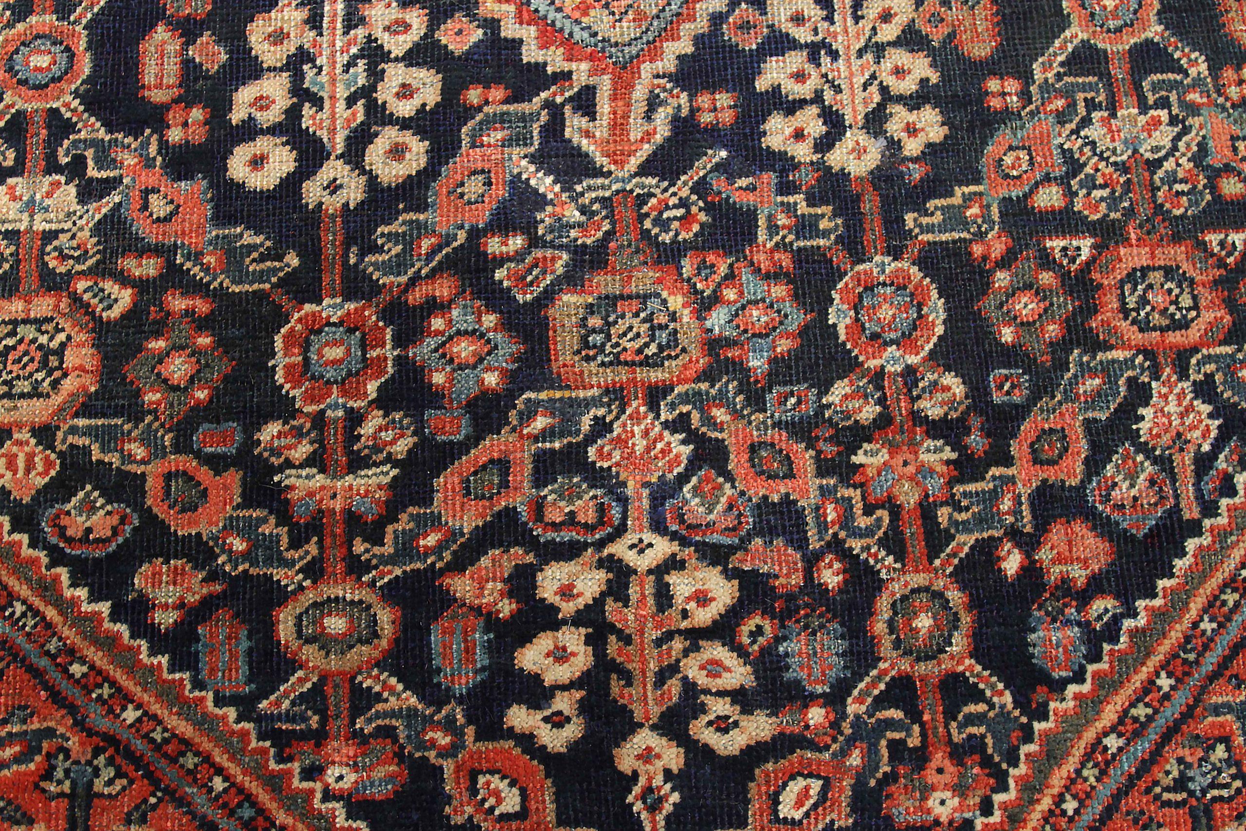 Asian Persian Mahal Area Rugs - 11087 For Sale