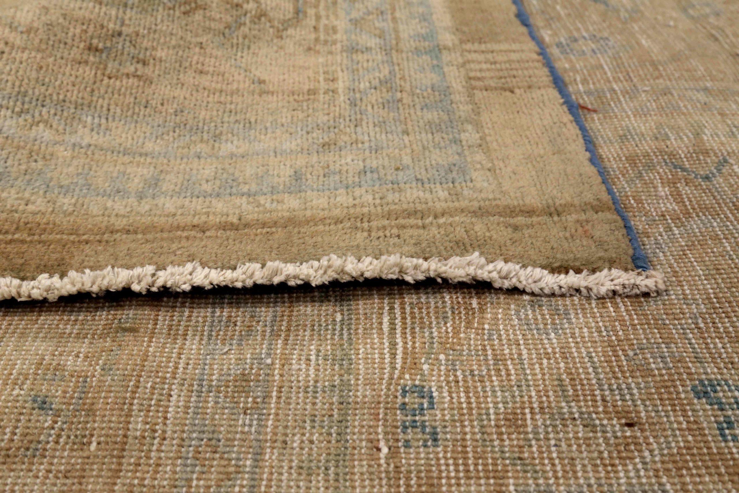 Tappeti persiani Mahal - Lana Blu Avorio Taupe 73525 In condizioni ottime in vendita a Dallas, TX