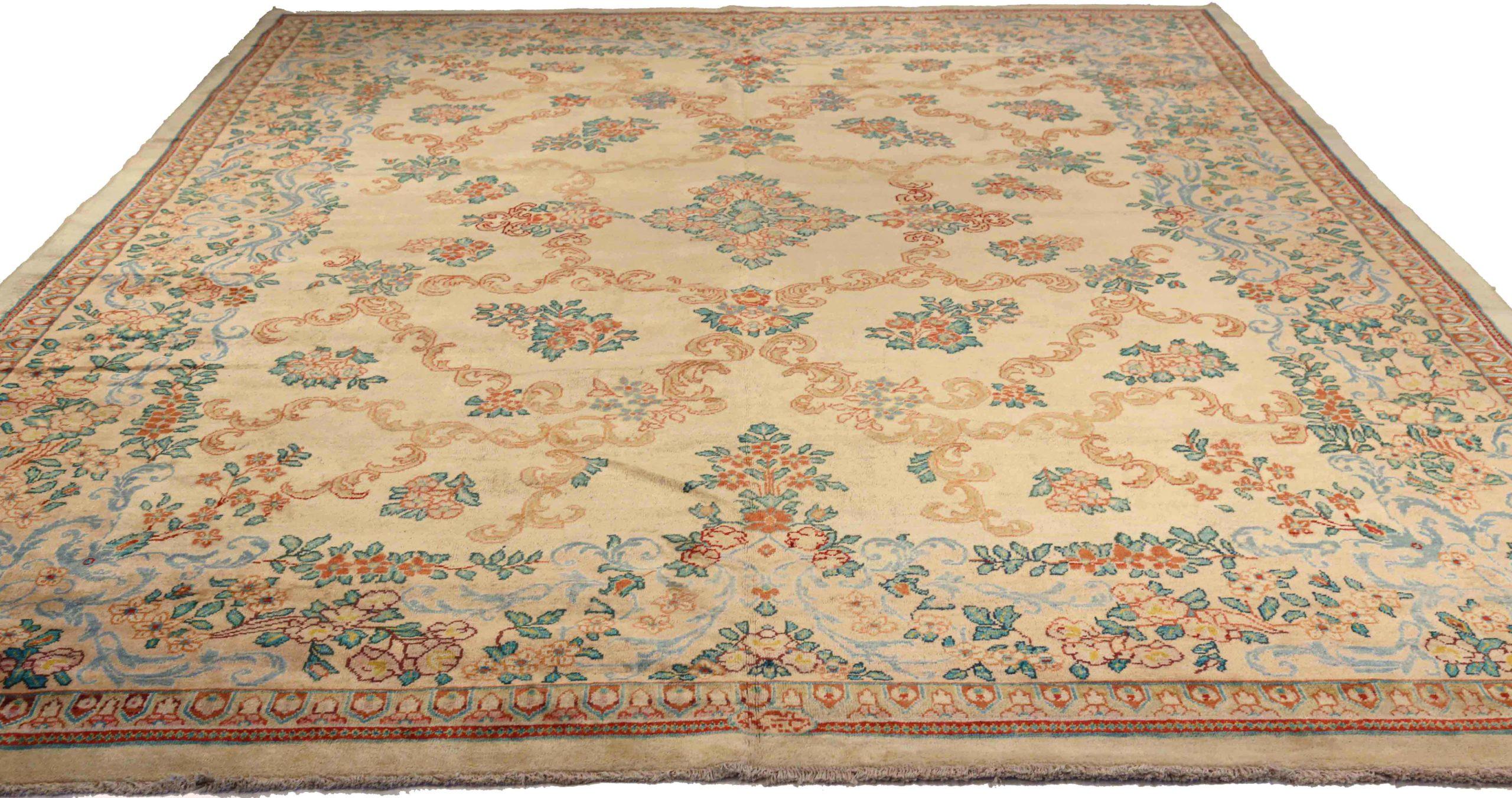 Discover the elegance of Persian Mahal featuring Area Rugs in Circa 1910. Designed with Wool and BlueIvoryRed, this exclusive design is perfect for enhancing your space.