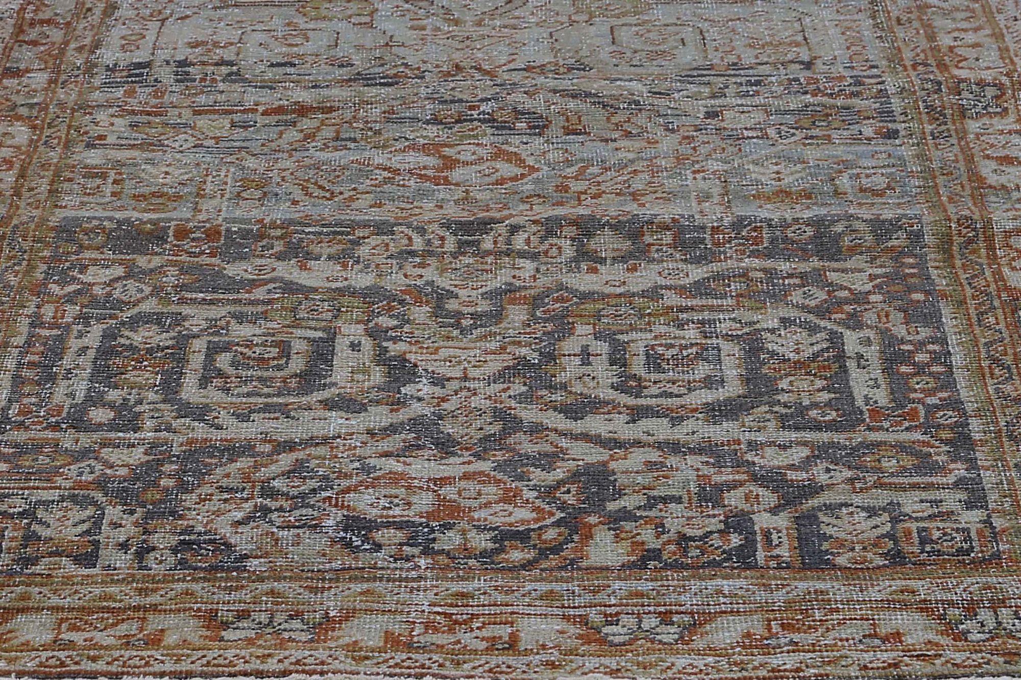 Persische Mahal-Teppiche - Wollblaues Design - 96918 im Zustand „Hervorragend“ im Angebot in Dallas, TX