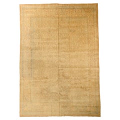 Persische Mahal Bereich Teppiche - Wolle Brown Elfenbein 73981
