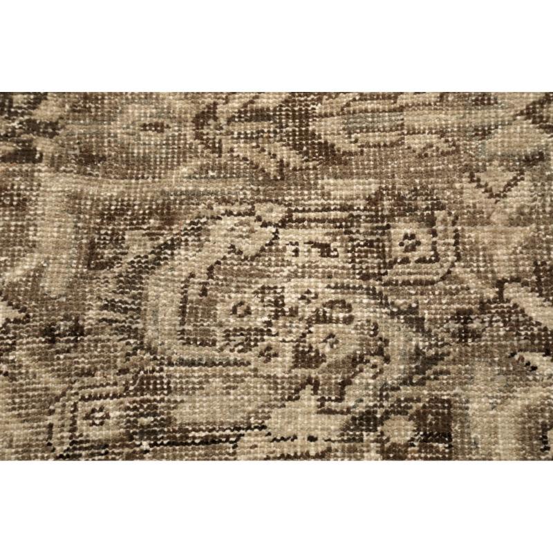 XX secolo Tappeti persiani Mahal - Disegno in lana marrone avorio - 94553 in vendita
