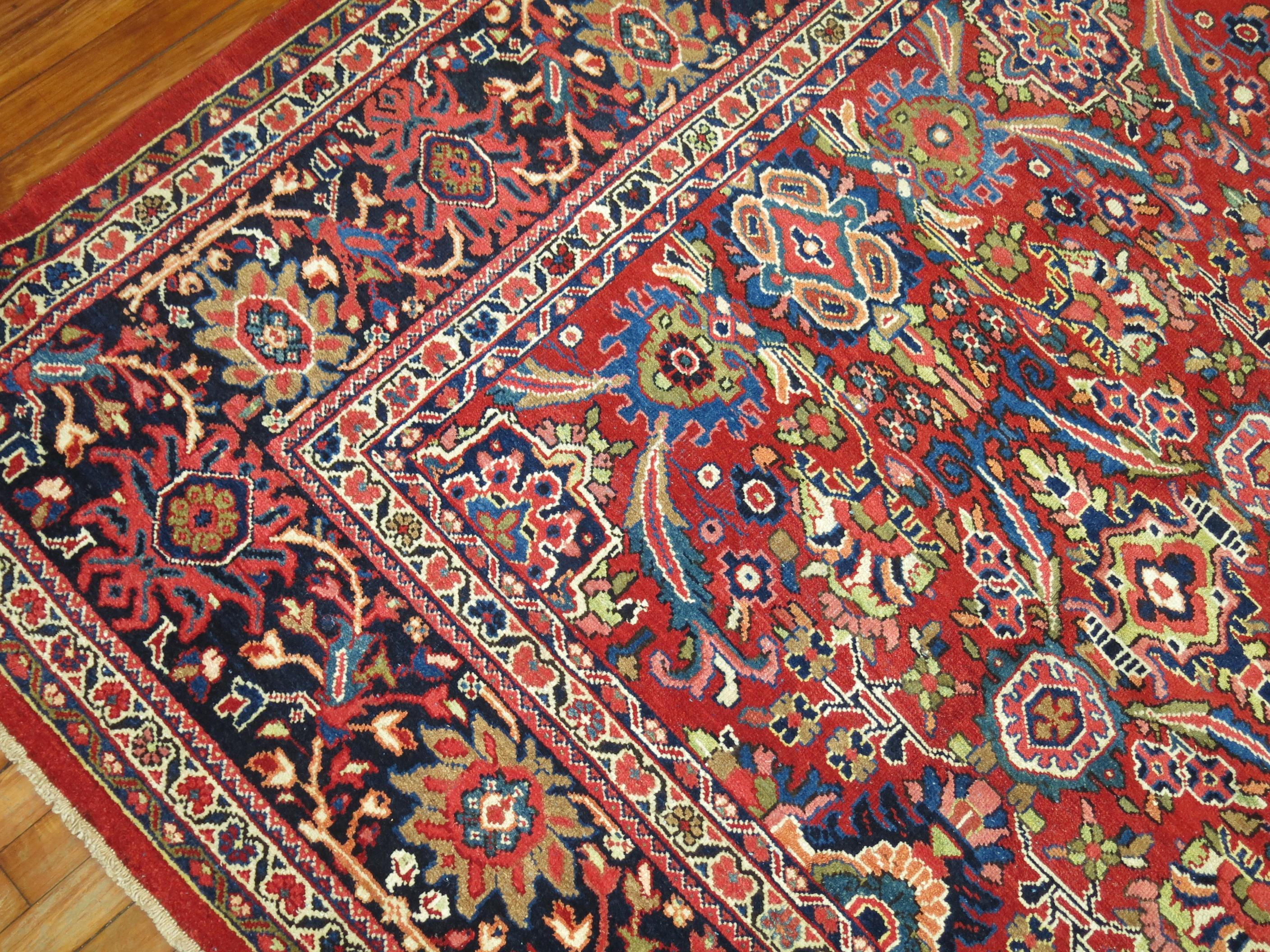 antique persian mahal rug